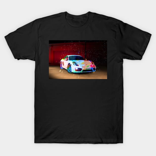 Porsche Cayman - Graphic T-Shirt by Rendagarth_Design_Company